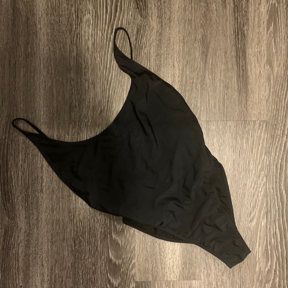 American Apparel nylon high cut swimsuit